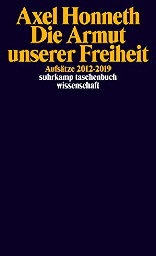 Beispielbild fr Die Armut unserer Freiheit zum Verkauf von Blackwell's