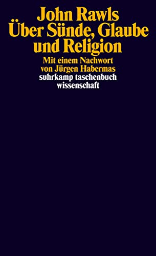 Beispielbild fr ber Snde, Glaube und Religion zum Verkauf von Blackwell's