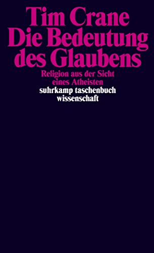 Stock image for Die Bedeutung des Glaubens -Language: german for sale by GreatBookPrices