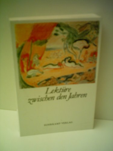 Beispielbild fr Gottfried Honnefelder: Lektre zwischen den Jahren zum Verkauf von Versandantiquariat Felix Mcke