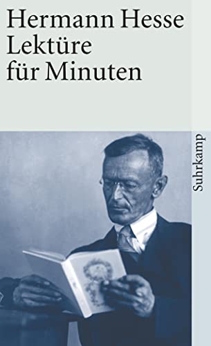 Stock image for Hesse, Hermann: Lektre fr Minuten; Teil: 1. Suhrkamp Taschenbuch ; 7 for sale by antiquariat rotschildt, Per Jendryschik