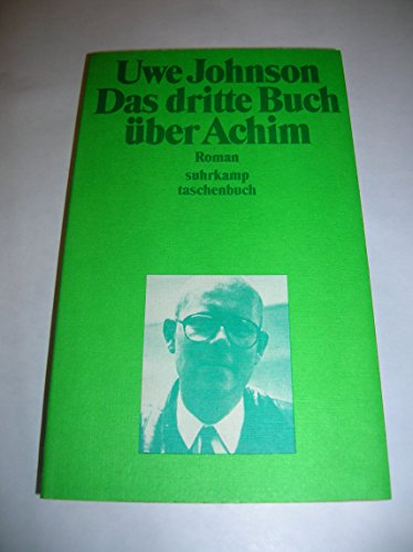9783518366691: Das Dritte Buch Uber Achim