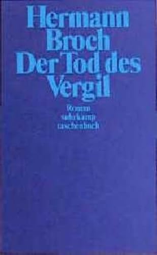 Der Tod des Vergil Roman - Hermann Broch und Paul Michael Lützeler