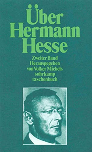 Beispielbild fr ber Hermann Hesse: Zweiter Band (1963-1977): BD 2 (suhrkamp taschenbuch) zum Verkauf von medimops