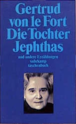 9783518368510: Die Tochter Jephthas und andere Erzhlungen