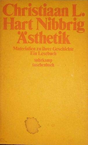 Stock image for sthetik. Materialien zu ihrer Geschichte. for sale by medimops