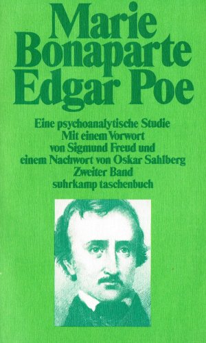 Edgar Poe. Eine psychoanalytische Studie.: 3 Bde. - Marie Bonaparte