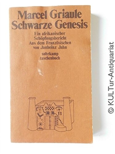 Beispielbild fr Schwarze Genesis zum Verkauf von Antiquariat Walter Nowak