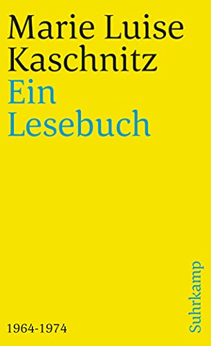 Imagen de archivo de Ein Lesebuch 1964-1974 a la venta por Better World Books