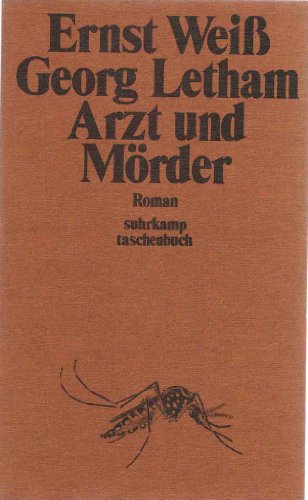 Stock image for Georg Letham. Arzt und Mörder. Roman. Mit einer Zeittafel. - (=Suhrkamp-Taschenbuch, st 648). for sale by BOUQUINIST