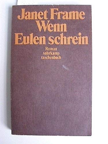 9783518371923: Wenn Eulen schrein.