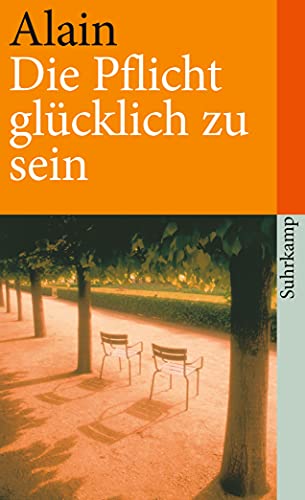 Beispielbild fr Die Pflicht, glcklich zu sein (suhrkamp taschenbuch) zum Verkauf von medimops