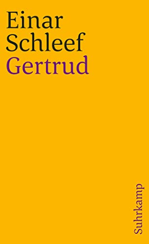 Gertrud. (9783518374429) by Schleef, Einar