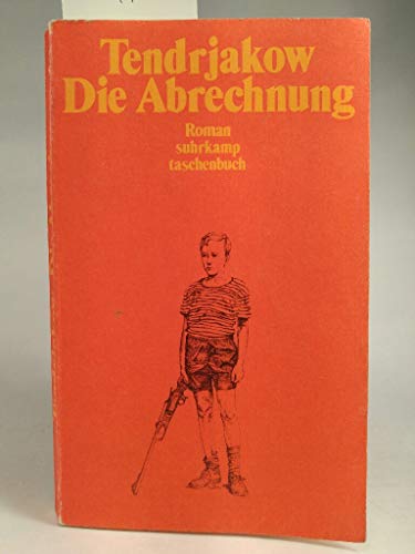 Beispielbild fr Die Abrechnung zum Verkauf von Versandantiquariat Felix Mcke