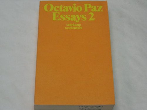 9783518375365: Essays 1/2