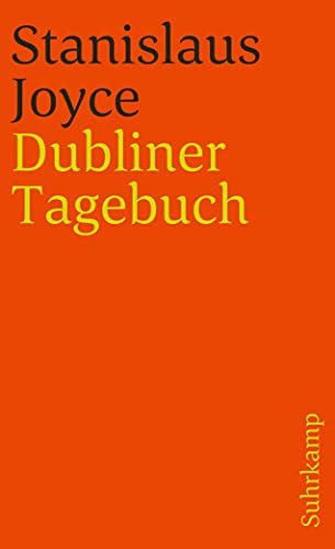 9783518375464: Dubliner Tagebuch.
