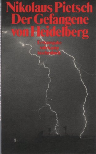 Beispielbild fr Der Gefangene von Heidelberg zum Verkauf von Der Bcher-Br