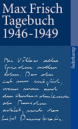Tagebuch 1946-1949 (9783518376485) by Max Frisch