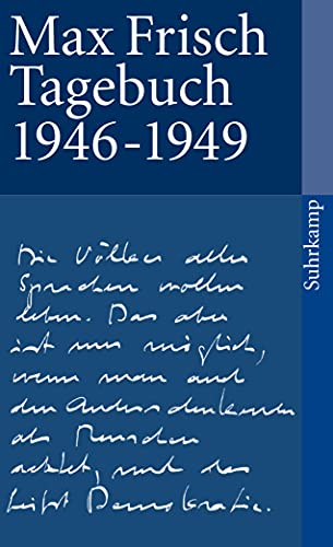 9783518376485: Tagebuch 1946-1949