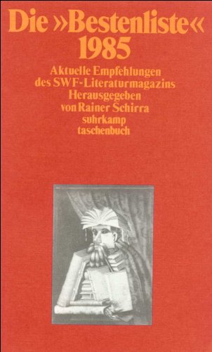 Beispielbild fr Die Bestenliste. Aktuelle Empfehlungen des SWF-Literaturmagazin zum Verkauf von Der Bcher-Br