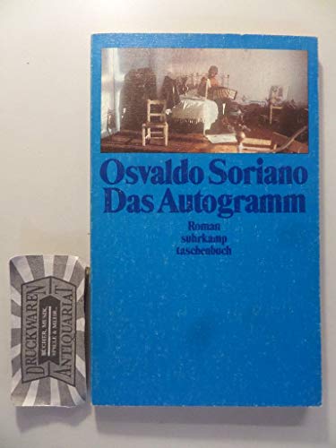 9783518377529: Das Autogramm: Roman (Suhrkamp Taschenbuch) (German Edition)