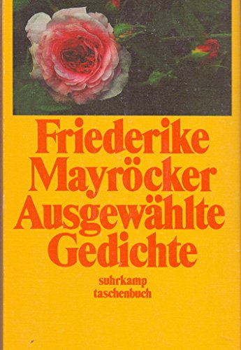 ausgewählte gedichte 1944-1978. suhrkamp taschenbuch 1302
