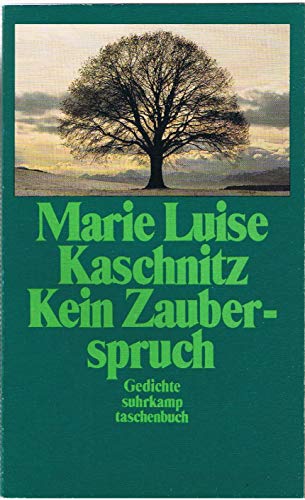 Imagen de archivo de KEIN ZAUBERSPRUCH Gedichte a la venta por German Book Center N.A. Inc.