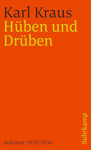 Hüben und Drüben. Aufsätze 1929 - 1936