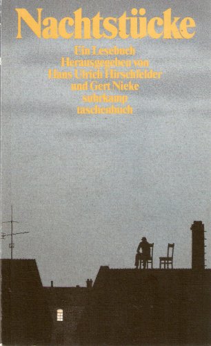 9783518379875: Nachtstücke: Ein Lesebuch (Suhrkamp Taschenbuch) (German Edition)