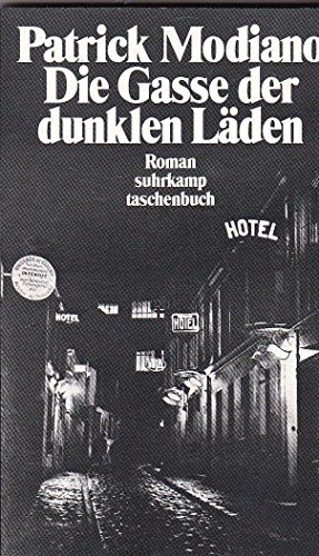 9783518380215: Die Gasse der dunklen Lden