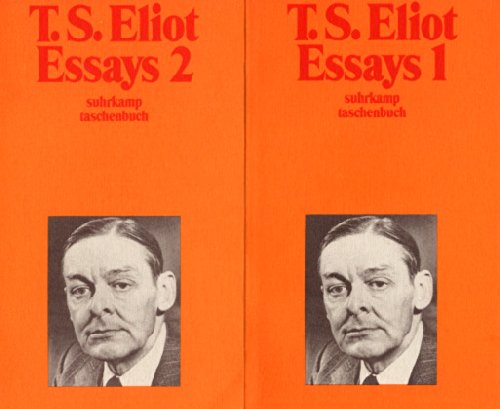 Beispielbild fr Werke II/ III. Essays I und II.: 2 Bde. zum Verkauf von medimops