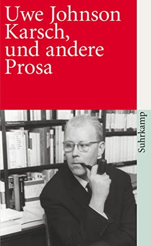 Stock image for Karsch Und Andere Prosa [Paperback] Johnson, Uwe for sale by LIVREAUTRESORSAS