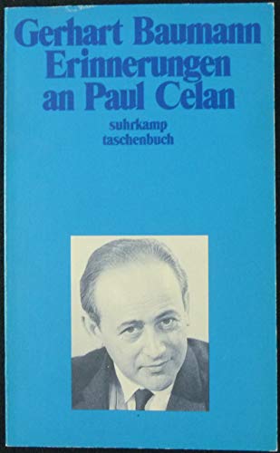 9783518384855: Erinnerungen an Paul Celan