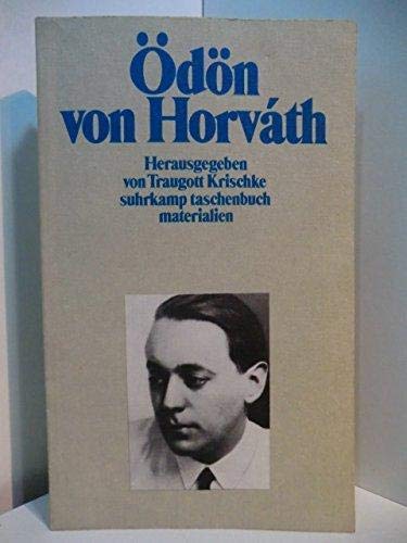 Ödön von Horváth. - Traugott-krischke
