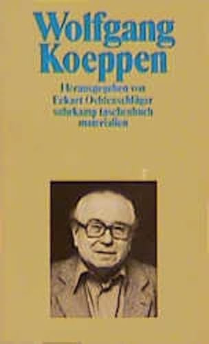 Wolfgang Koeppen. Herausgegeben von Eckart Oehlenschläger.