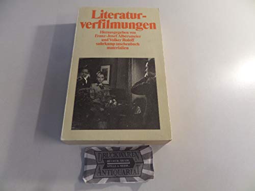 Literaturverfilmungen. hrsg. von Franz-Josef Albersmeier u. Volker Roloff, Suhrkamp-Taschenbuch ; 2093 : Materialien. - Albersmeier, Franz-Josef [Hrsg.]