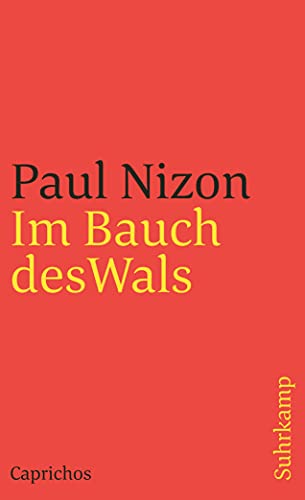 Imagen de archivo de Im Bauch des Wals (Taschenbuch) von Paul Nizon (Autor) a la venta por Nietzsche-Buchhandlung OHG