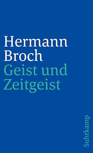 Imagen de archivo de Geist und Zeitgeist: Essays zur Kultur der Moderne a la venta por Project HOME Books