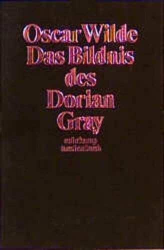 Stock image for Das Bildnis des Dorian Gray: Mit einem Essay, einer Auswahlbibliographie und einer Zeittafel (suhrkamp taschenbuch) for sale by medimops
