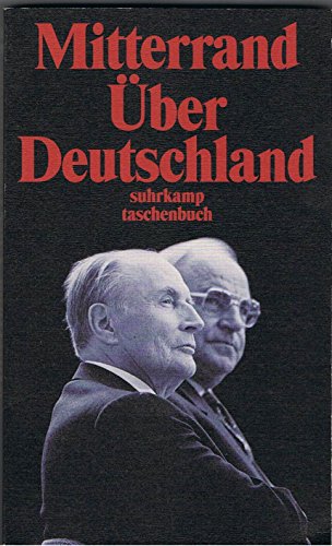 Imagen de archivo de  ber Deutschland1998 von Francois Mitterand und Bernd Schwibs a la venta por Nietzsche-Buchhandlung OHG