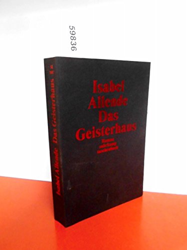 9783518393871: Das Geisterhaus: Roman