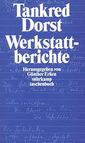 Imagen de archivo de Werkstattberichte (suhrkamp taschenbuch) a la venta por medimops