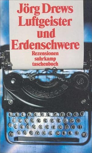Imagen de archivo de Luftgeister und Erdenschwere: Rezensionen zur deutschen Literatur 1967-199924. Oktober 1999 von J rg Drews a la venta por Nietzsche-Buchhandlung OHG