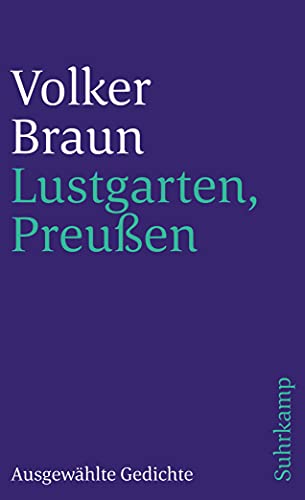 Lustgarten, PreuÃŸen. (9783518396247) by Braun, Volker