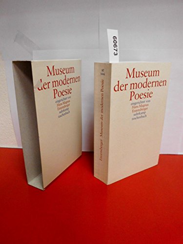 Beispielbild fr Museum der modernen Poesie (suhrkamp taschenbuch) zum Verkauf von medimops