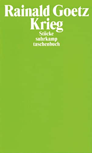 Imagen de archivo de Krieg: Stcke (suhrkamp taschenbuch) a la venta por medimops