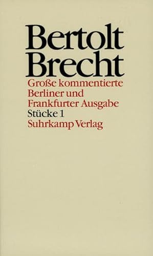 Werke. Große kommentierte Berliner und Frankfurter Ausgabe. 30 Bände (in 32 Teilbänden) und ein Registerband - Bertolt Brecht