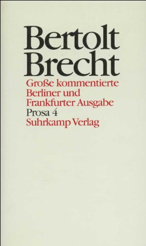 Werke. Grosse kommentierte Berliner und Frankfurter Ausgabe: Werke. Große kommentierte Berliner und Frankfurter Ausgabe. 30 Bände (in 32 Teilbänden) . Filmgeschichten, Drehbücher 1913-1939: BD 19 - Bertolt Brecht