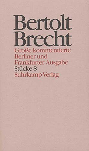 Beispielbild fr Brecht, B: Werke. Groe kommentierte Berliner und Frankfurte zum Verkauf von Blackwell's