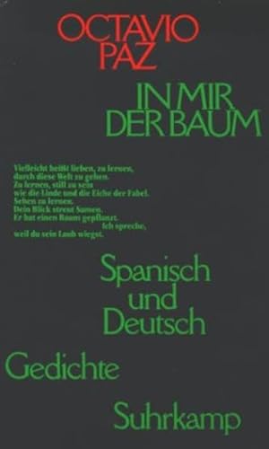 In Mir Der Baum Gedichte Spanisch Und Deutsch Abebooks